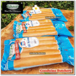 Nikmat sausage BEEF FRANKS Soejasch Bali Halal frozen 7" 18cm 5pcs 500g